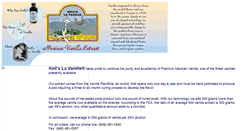 Desktop Screenshot of kellslavanille.com